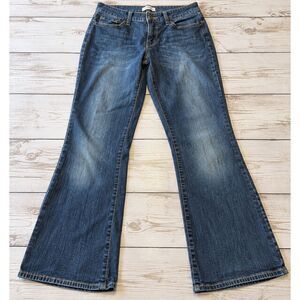 Signature Levi Strauss & Co. Misses 16 Short Muse Bootcut Denim Jeans 910